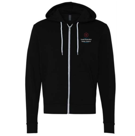 Adults Bella+Canvas Sponge Fleece Full-Zip Hoodie