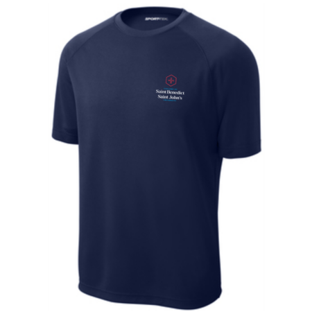 Mens Sport-Tek Dry Zone Short Sleeve Raglan T-Shirt